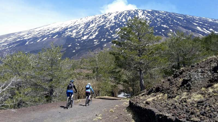 ESCURSIONE ETNA IN MTB HALF DAY TOUR