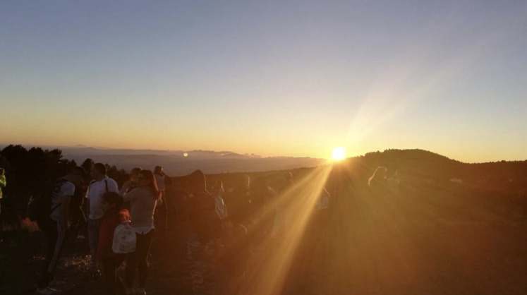 ETNA SOFT TREKKING AL TRAMONTO